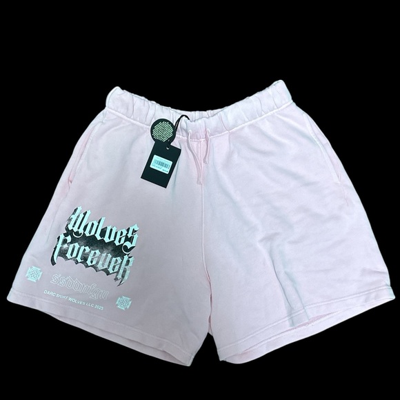 Darc Sport Cherry Blossom Shorts Size: Medium Unisex NWT - Picture 2 of 6